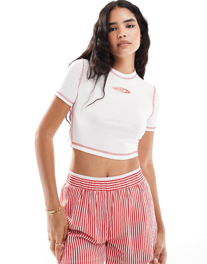 Nike Chill 90s Threads logo t-shirt in white