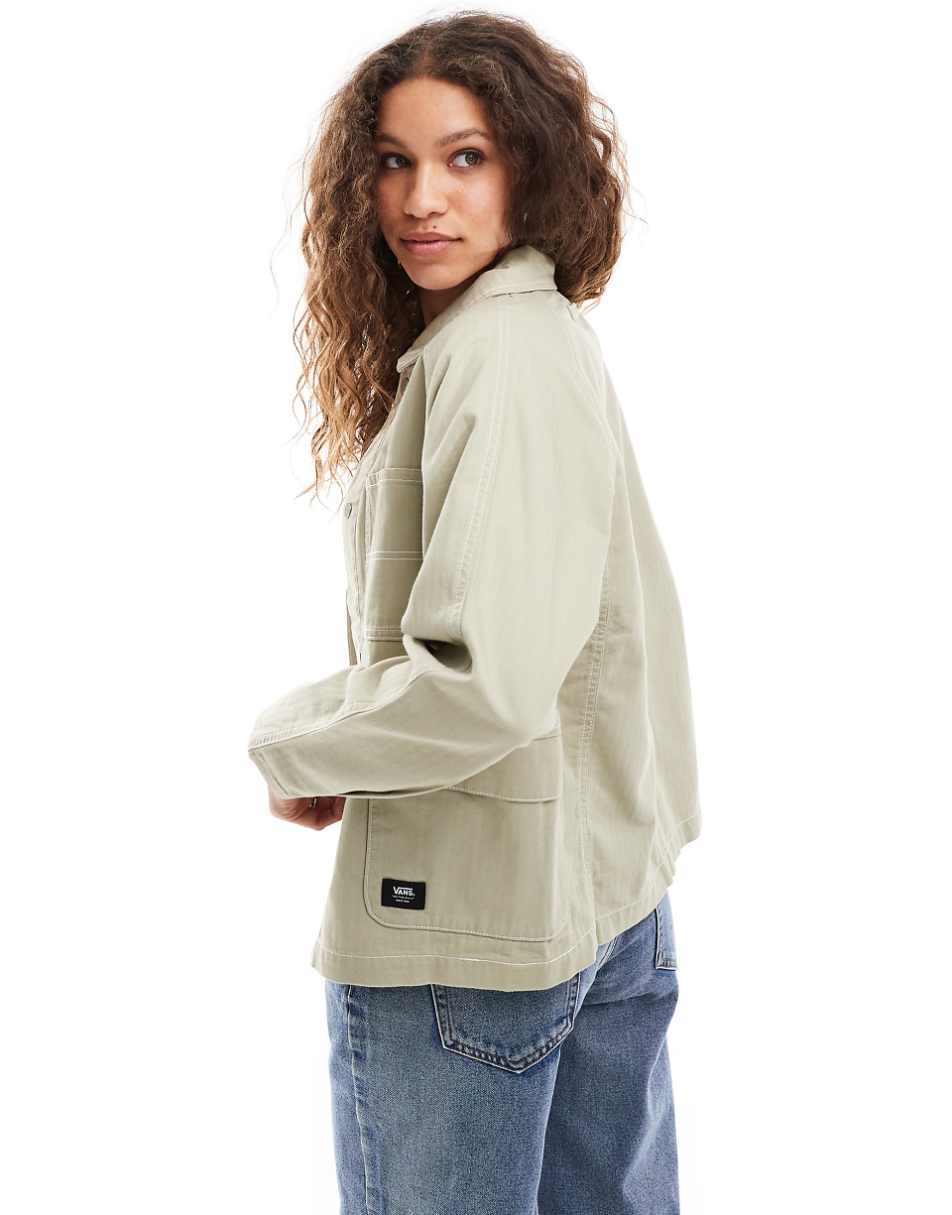 Vans Codey utility jacket in stone