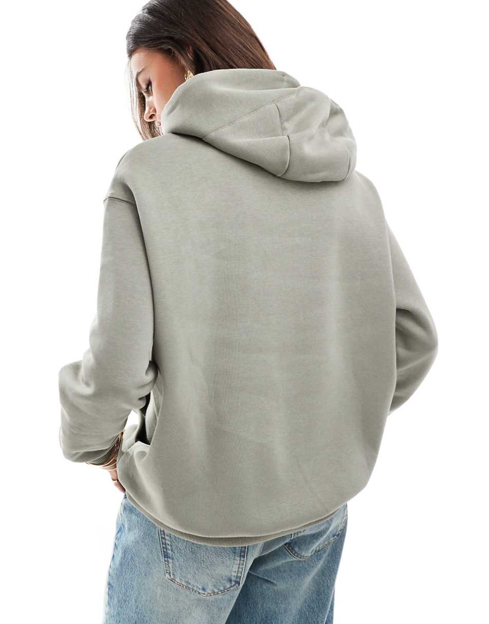 Nike Phoenix Fleece oversized hoodie in khaki