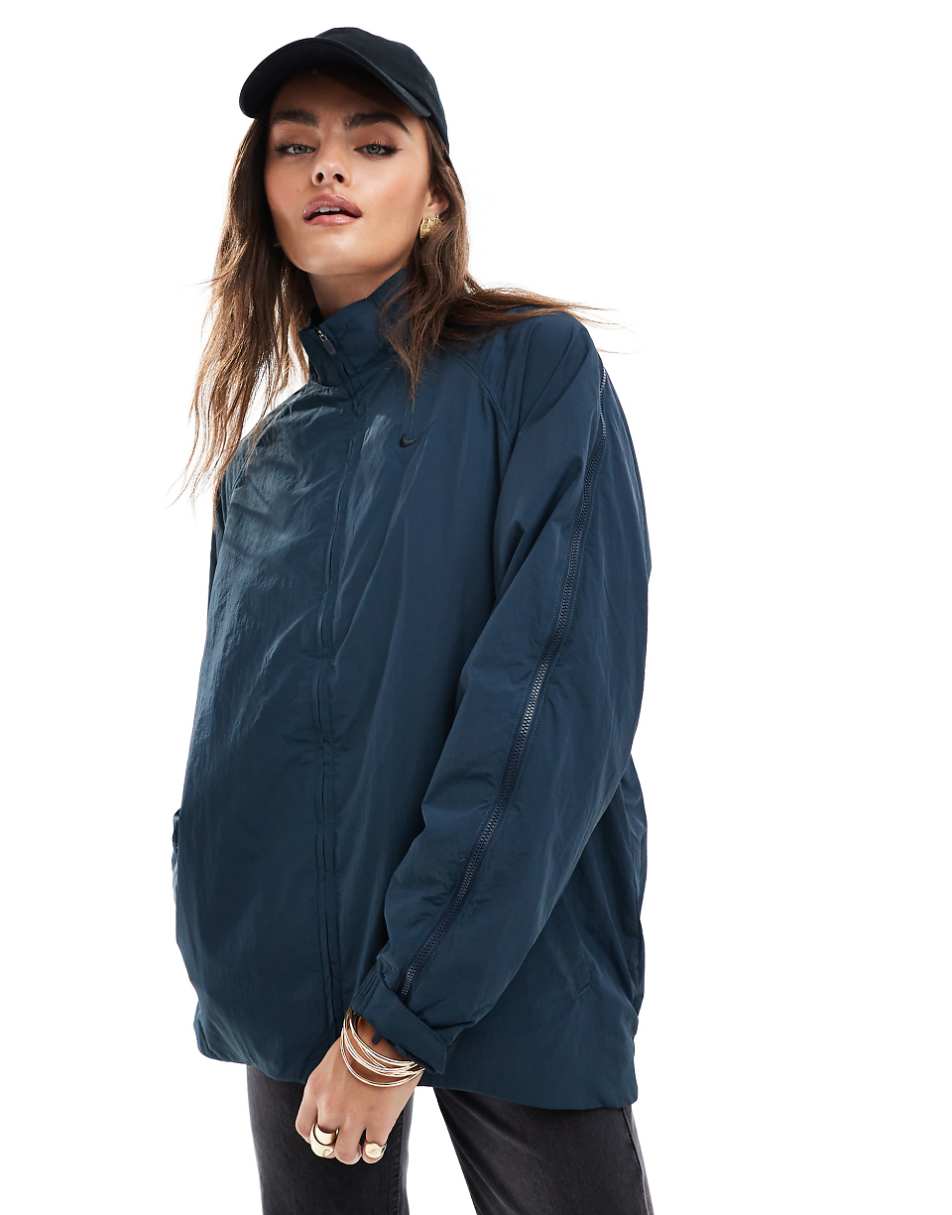 Nike NSW Collection repel zip jacket in navy