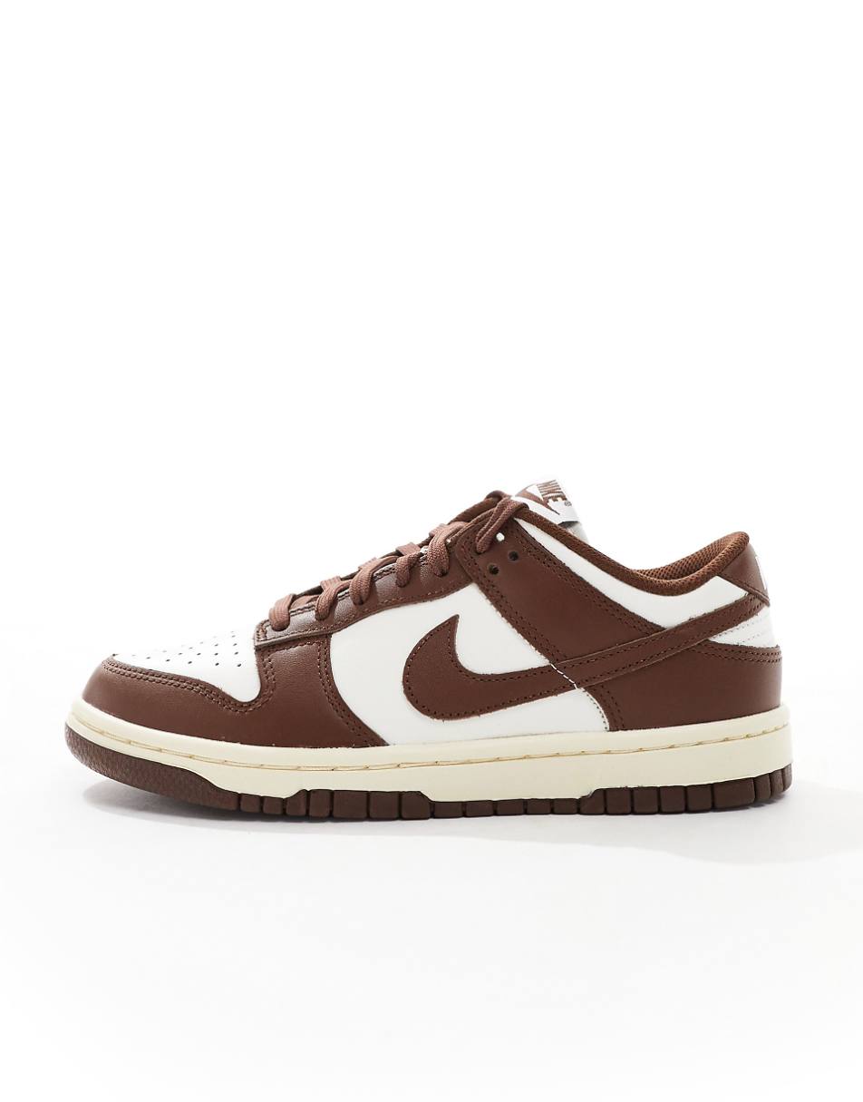 Nike Dunk Low sneakers in cacao wow