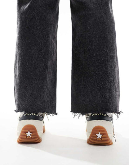 Converse Run Star sneakers in egret