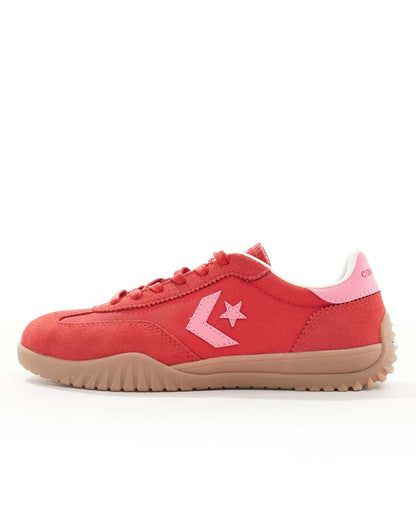 Converse Run Star sneakers in red & pink