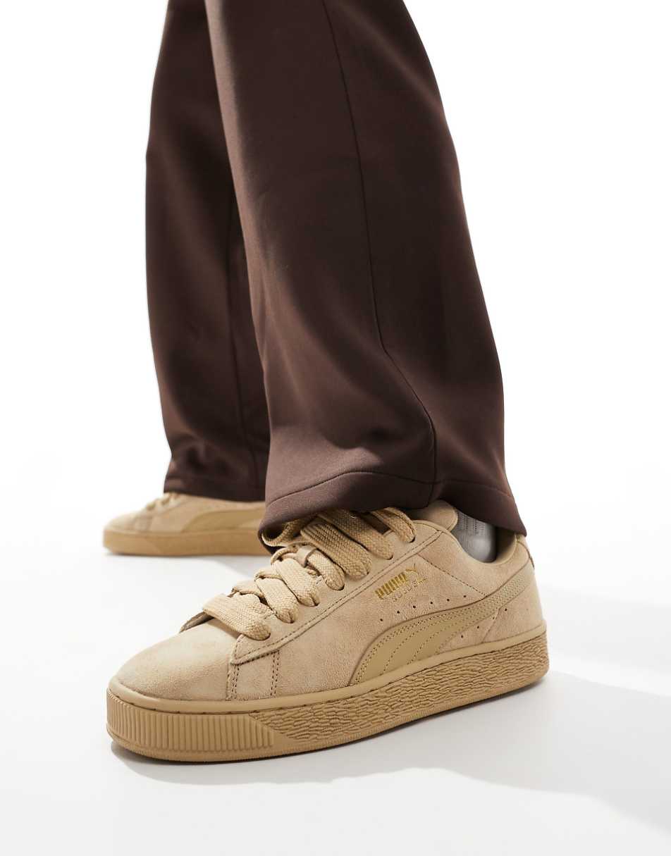 Puma Suede XL sneakers in beige