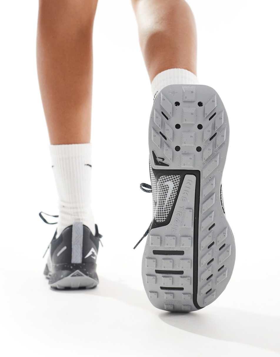Nike Running Juniper Trail 3 sneakers in black