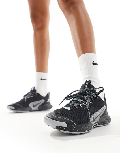 Nike Running Juniper Trail 3 sneakers in black
