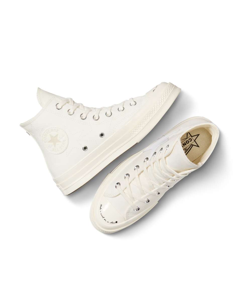 Converse Chuck 70 All Star sneakers in white with star details