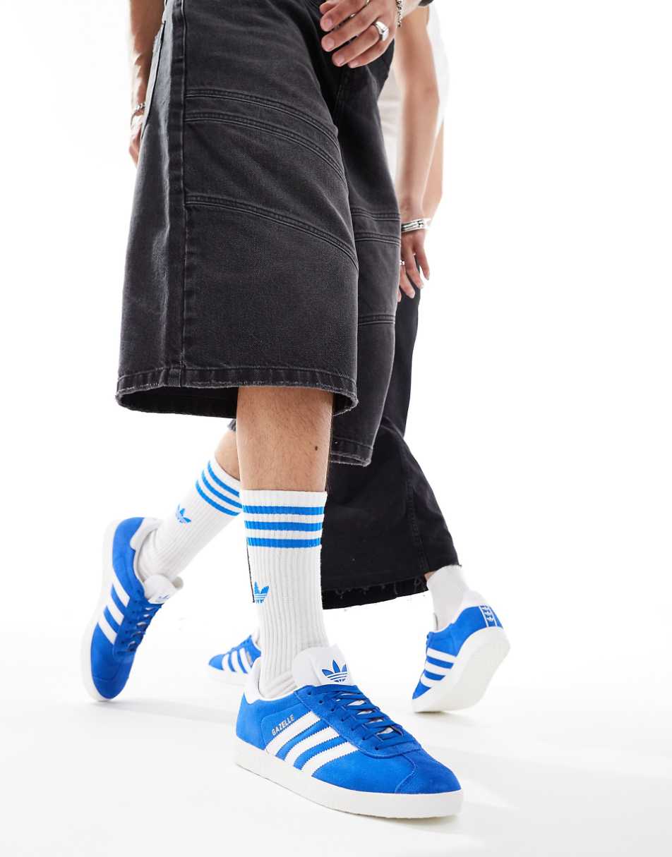 adidas Originals Gazelle sneakers in blue