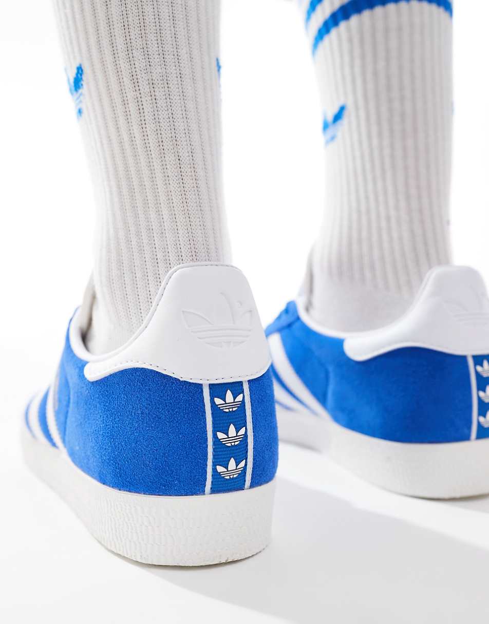 adidas Originals Gazelle sneakers in blue