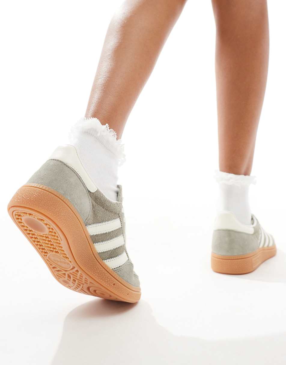 adidas Originals Handball Spezial sneakers in gray and white