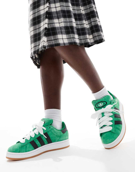 adidas Originals Campus 00s sneakers in green and black