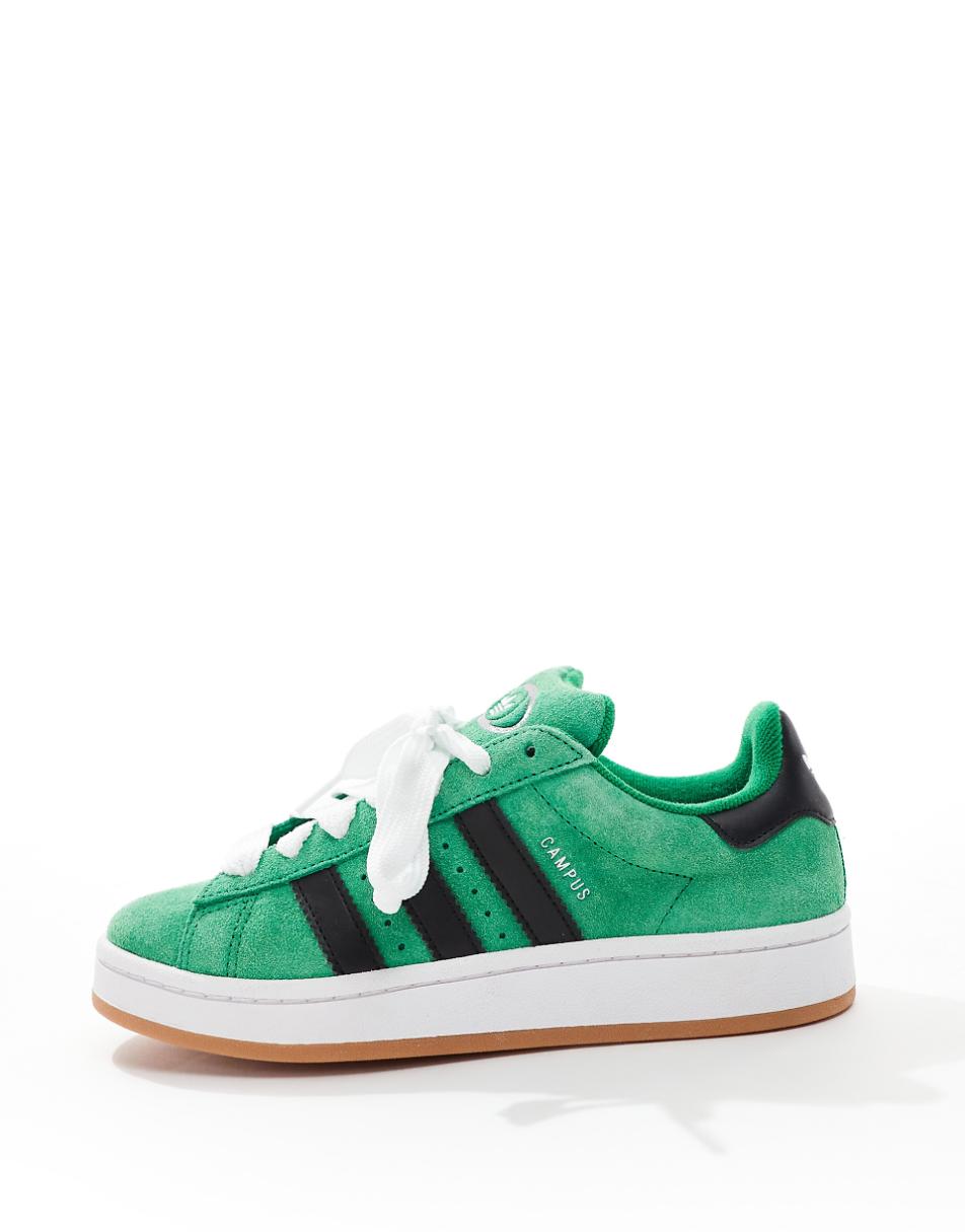 adidas Originals Campus 00s sneakers in green and black