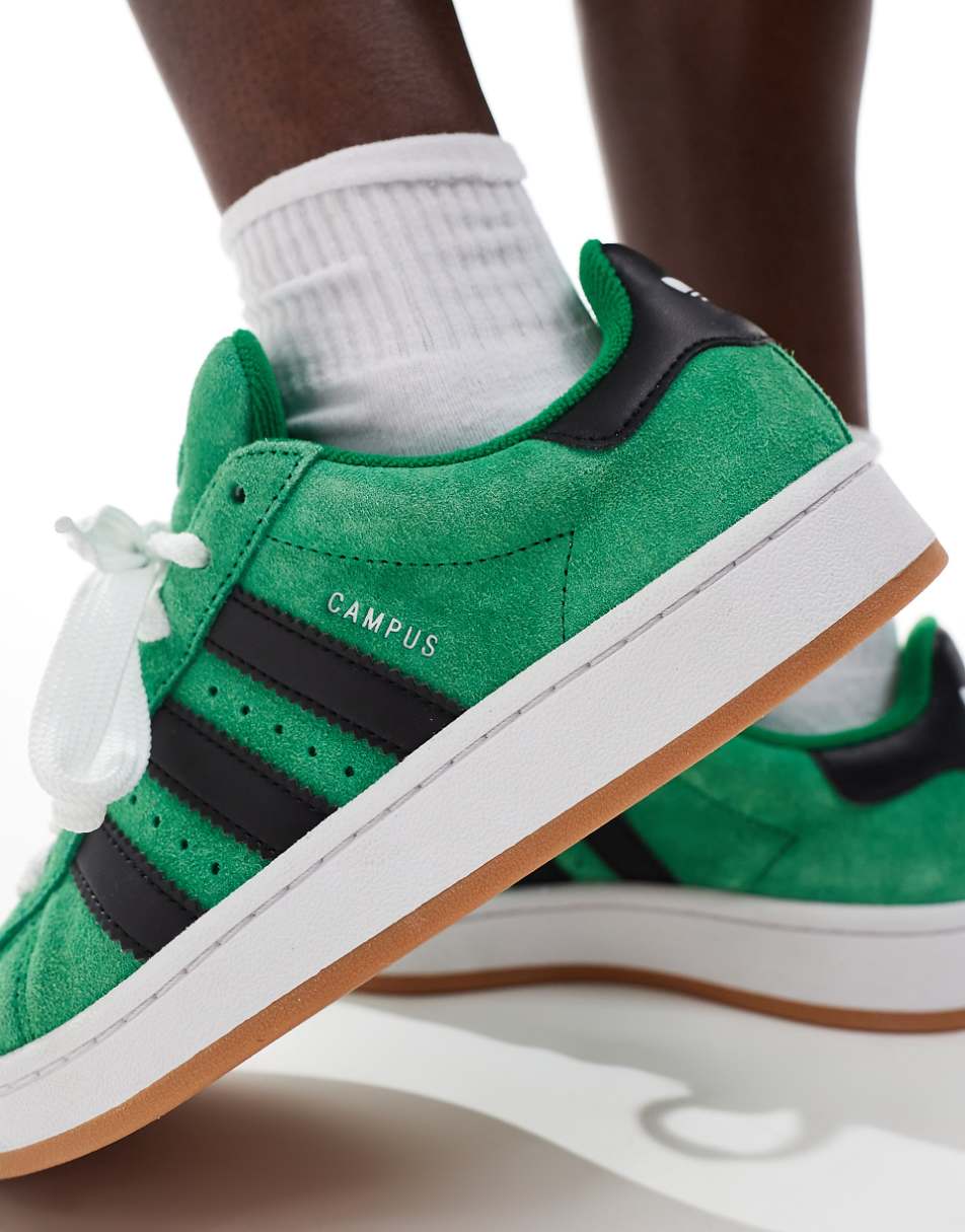 adidas Originals Campus 00s sneakers in green and black