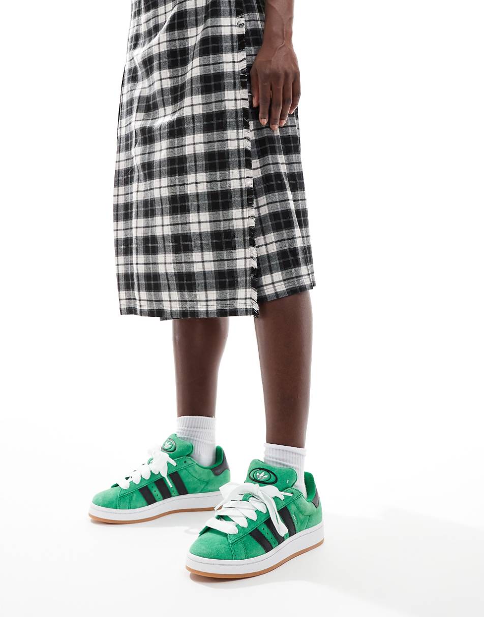 adidas Originals Campus 00s sneakers in green and black