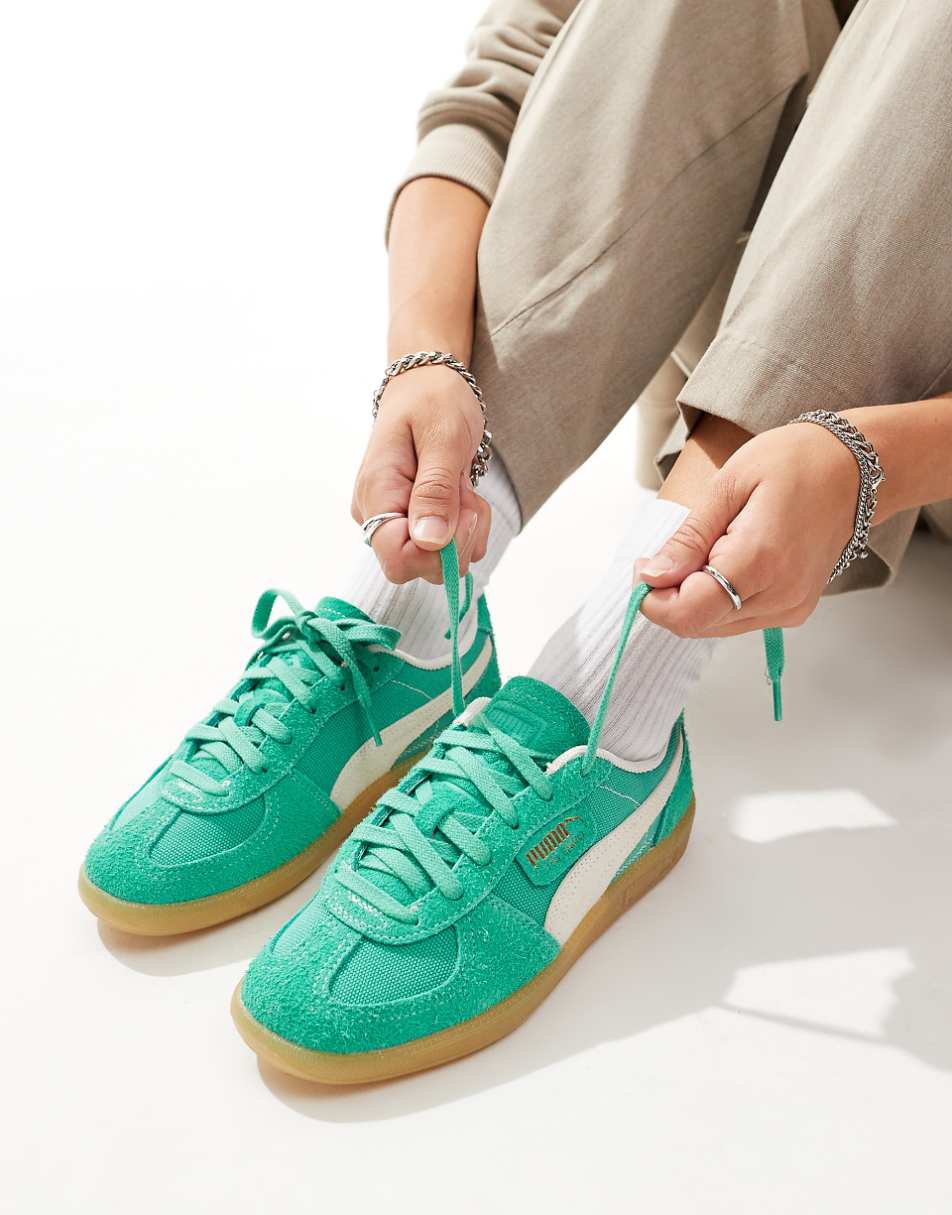 PUMA Palermo Vintage sneakers in green