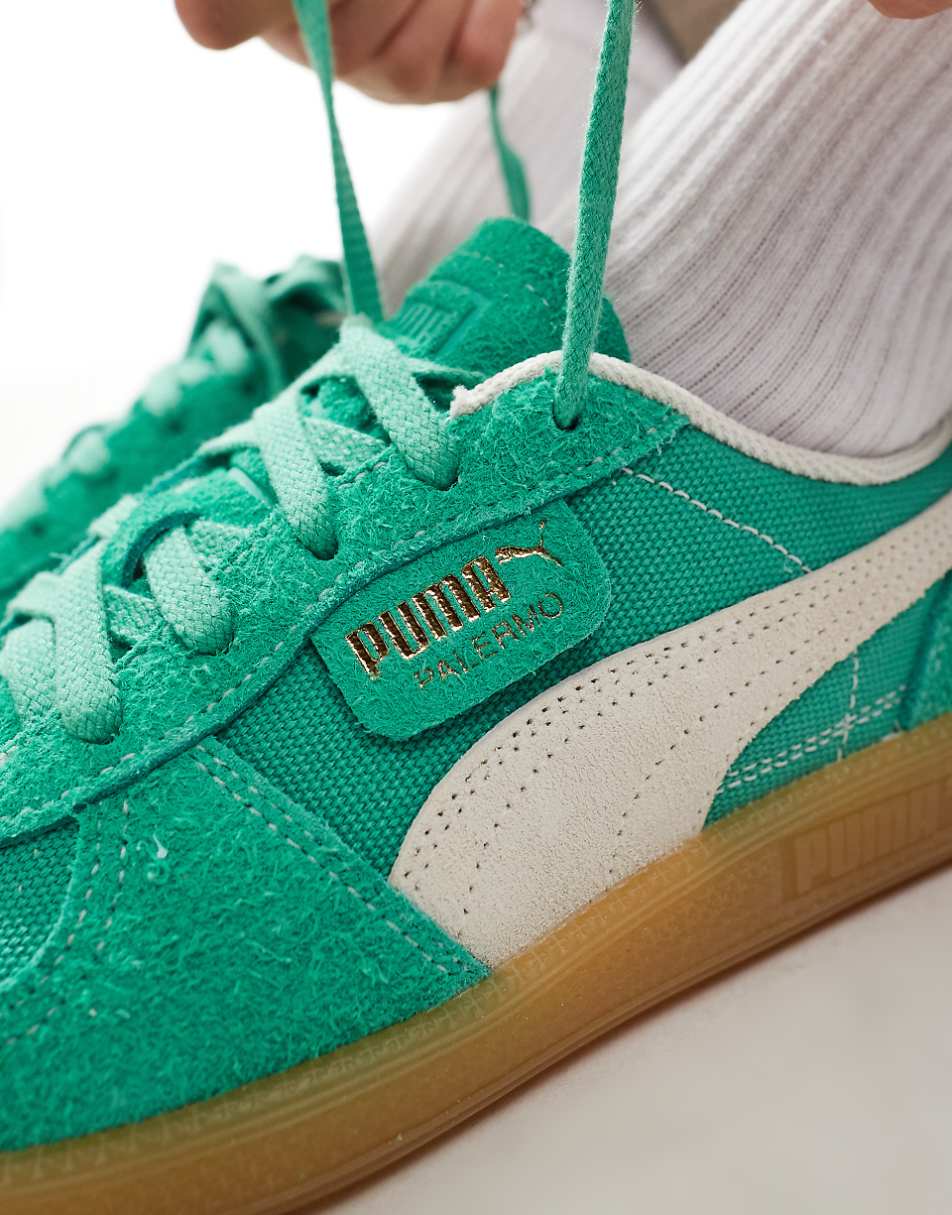 PUMA Palermo Vintage sneakers in green