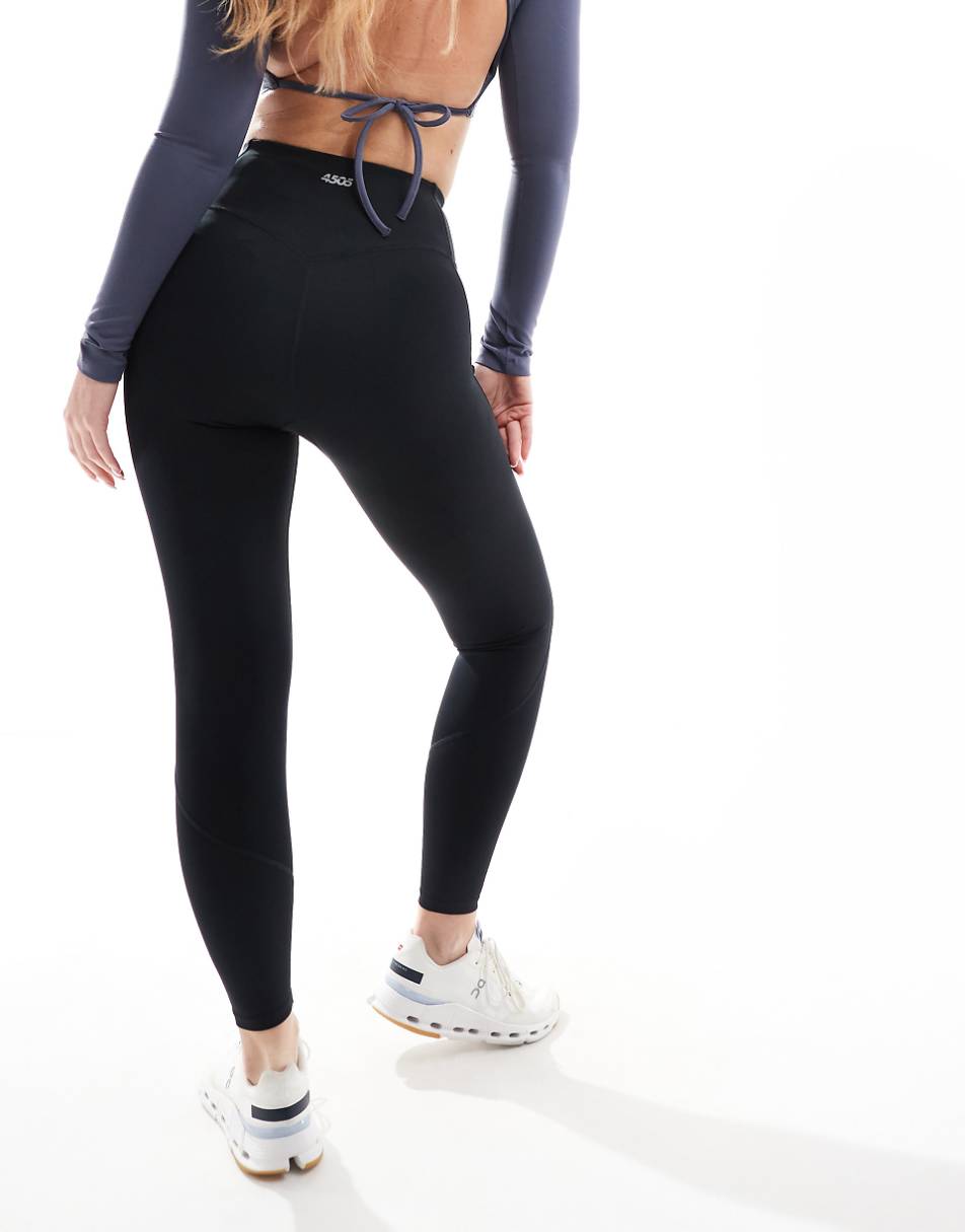 ASOS 4505 Hourglass Icon bum sculpt gym legging in black