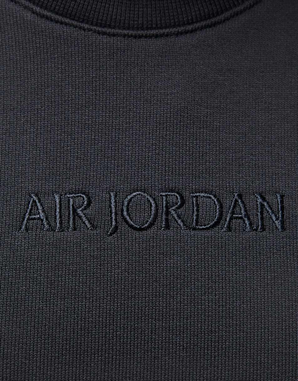 Nike Air Jordan crewneck sweatshirt in black