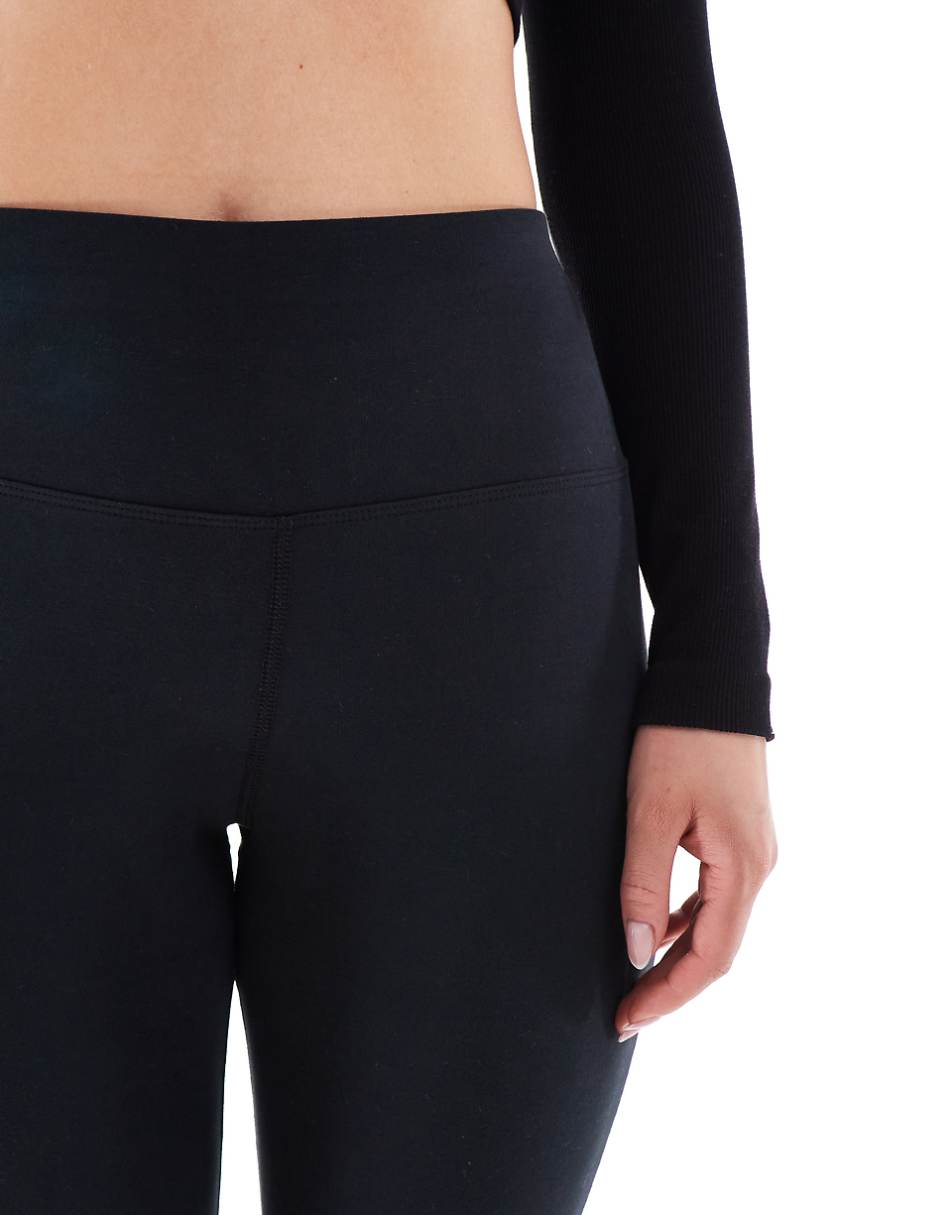 ASOS 4505 Hourglass Icon slim kick soft touch yoga leggings in black