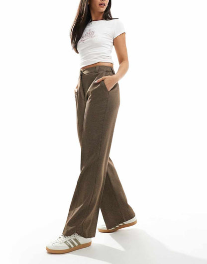 ASOS DESIGN tailored pants in plaid