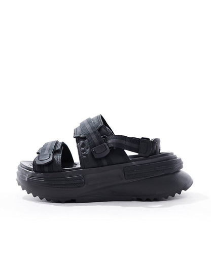 Converse Run Star Utility sandals in black