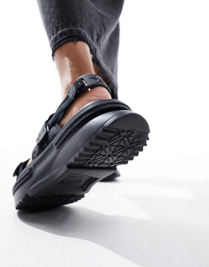 Converse Run Star Utility sandals in black